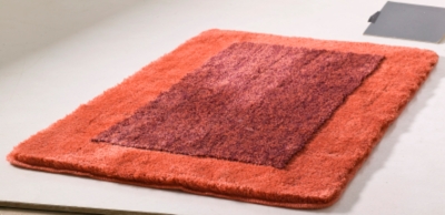 Le tapis de bain Merengue 55 x 65 cm terra 